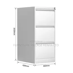 Office Cabinet; -Drawer Industrial Metal File Cabinet