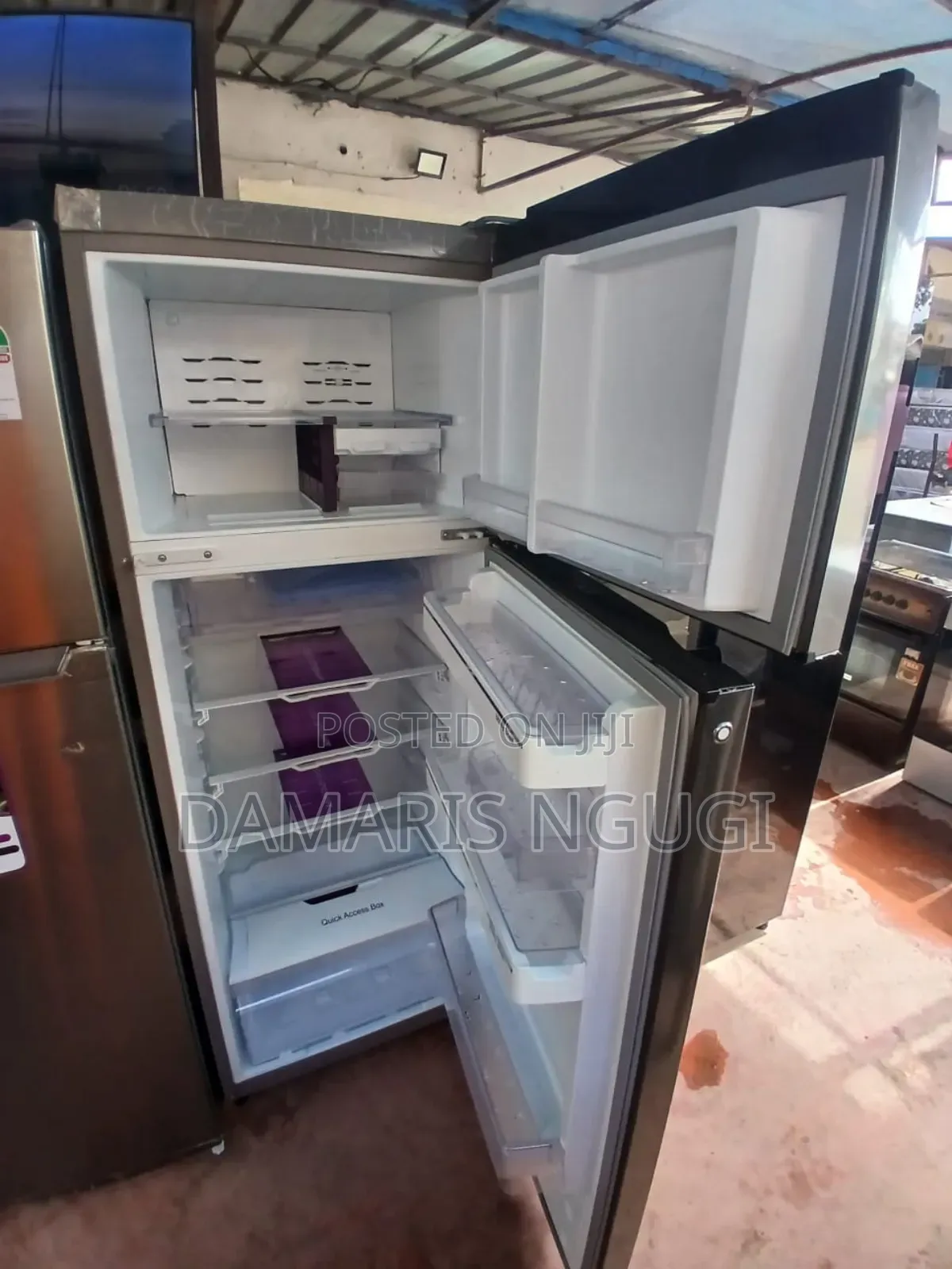 Von Hotpoint 400litres Double Door Fridge