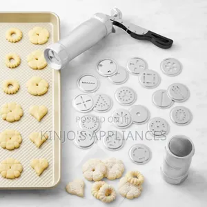 Stainless Steel 24 Option Cookie or Biscuit Press