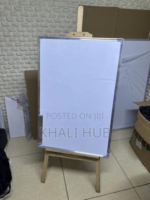 Whiteboard Multi Purpose Whiteboard With Wooden Stand - thumbnail 2