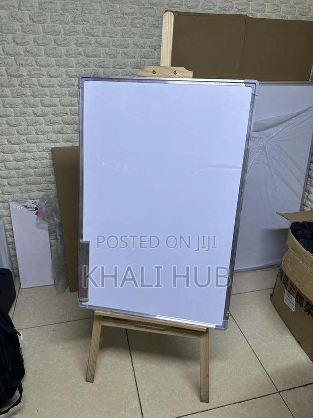 Whiteboard Multi Purpose Whiteboard With Wooden Stand - main view