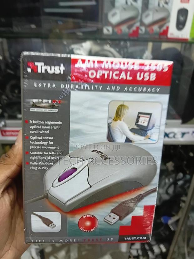 Trust Ami Mouse 250s 3 Button Mini Optical Usb, - thumbnail 2