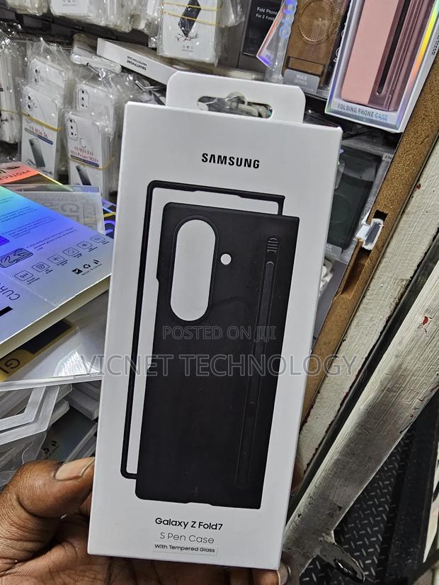 Galaxy Z Fold 7 S Pen Case With Tempered Glass Protector - thumbnail 2