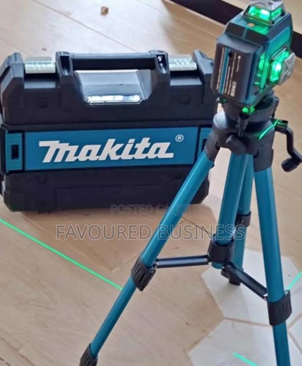Portable Makita Auto Laser Level /Makita Laser Level With 2 Batteries - main view