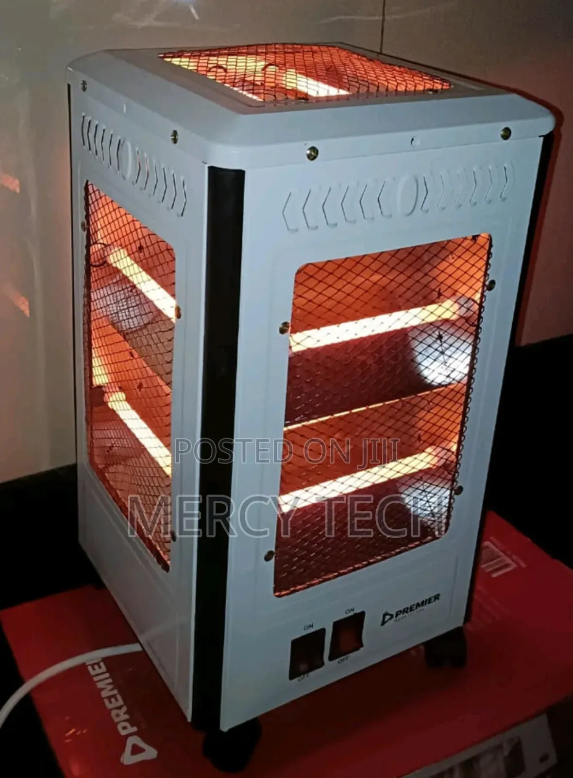 Nunix 5 Sided Quartz Room Heater
