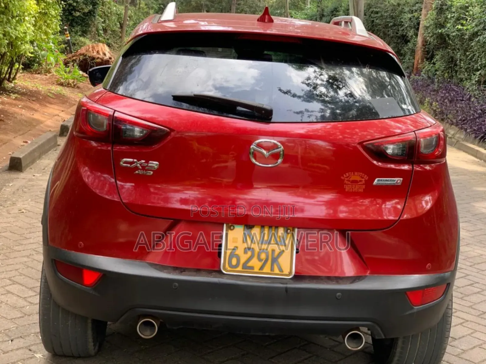 Mazda CX-3 1.5 Diesel AWD 2017 Red