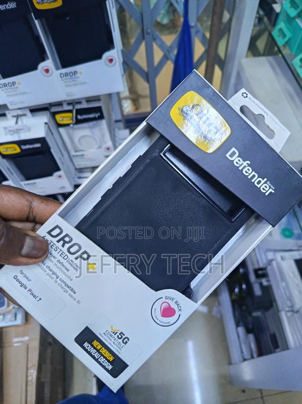 Lafeli Drop Proof Google Pixel 7 Otterbox Defender Series Black Case - thumbnail 2