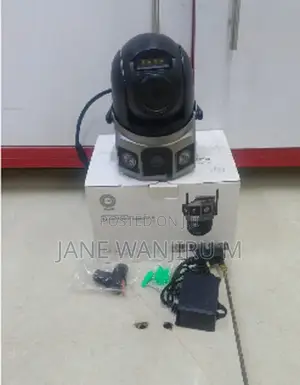 New 4g Sim V380 Dual Lens Outdoor Camera Ac Powered CCTV Camera