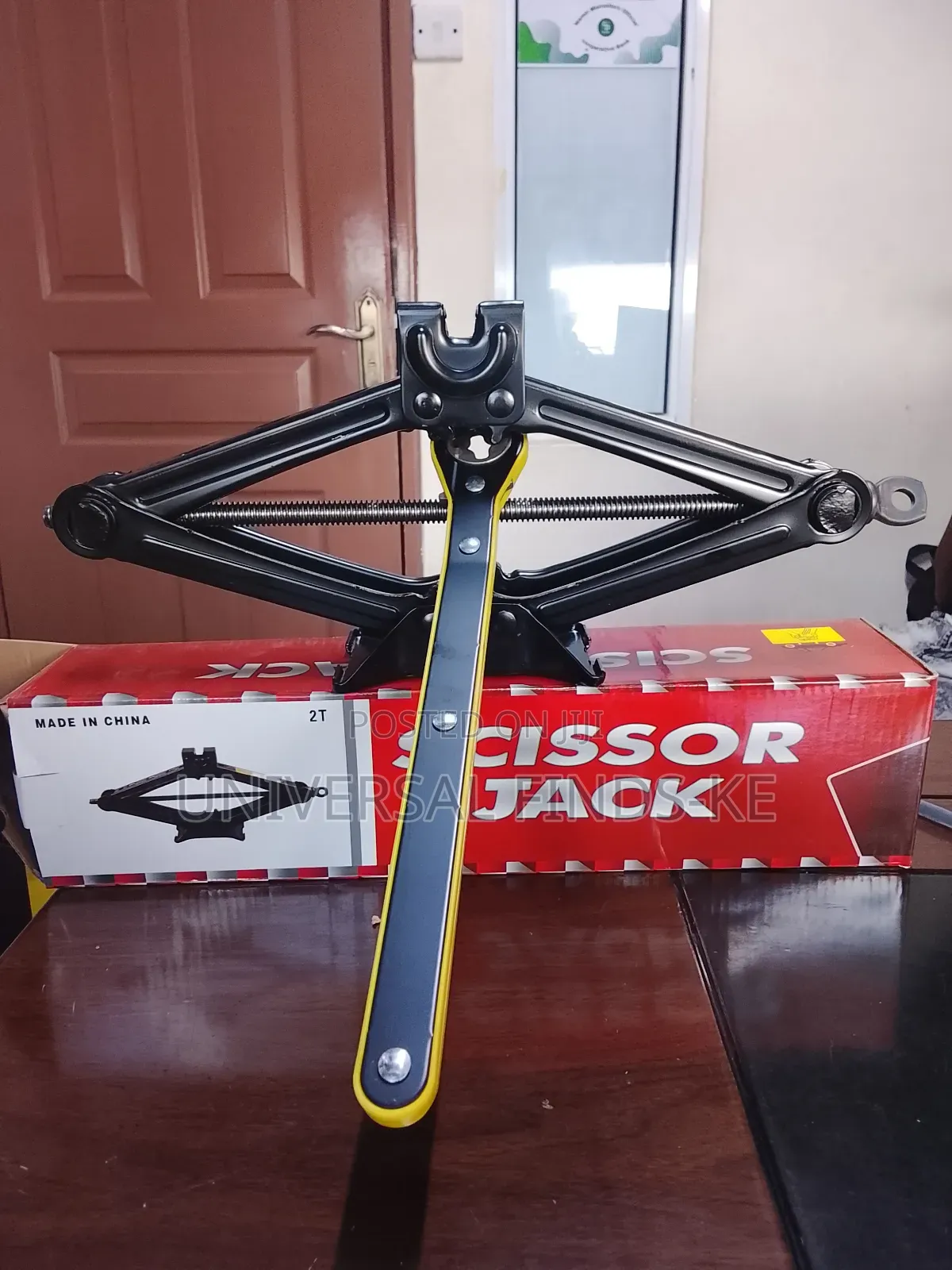 A Scissor Jack With 2 Ton