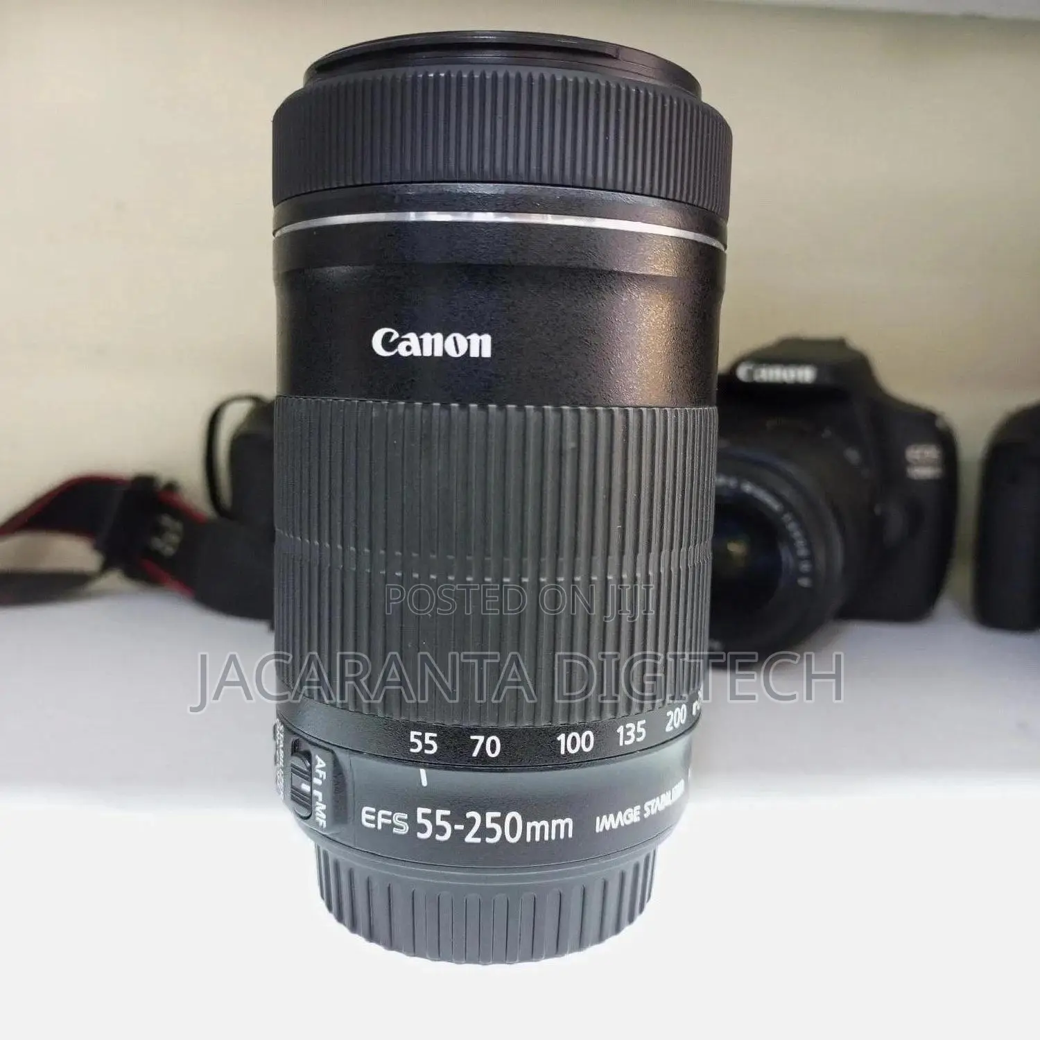Canon Lens Efs 55-250mm With Image Stabilizer