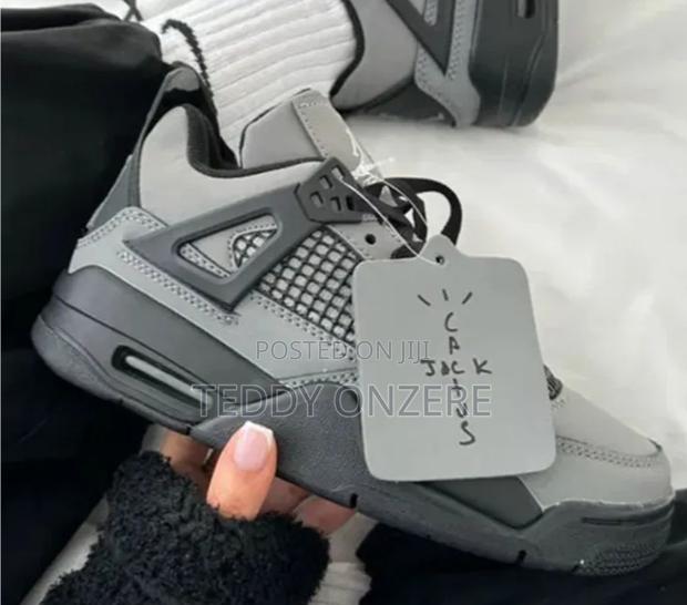 Jordan 4 Cactus Jack Grey