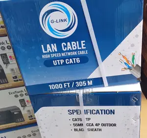 Best Quality G-Link Cat 6 Outdoor Cable Uv Shielded