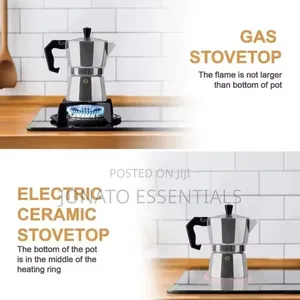 600ml Large Moka Pot Espresso Maker - 12 Cup Stovetop Mocha Pot