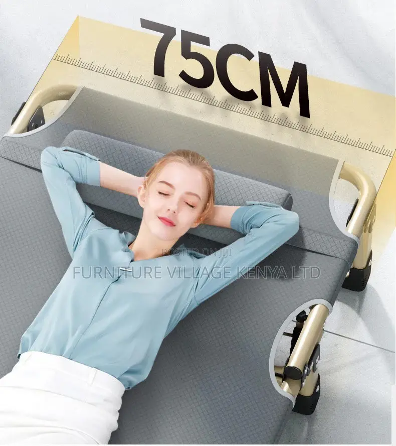 Outdoor Chair; Adjustable Foldable Portabl Bed for Ultimate Comfort