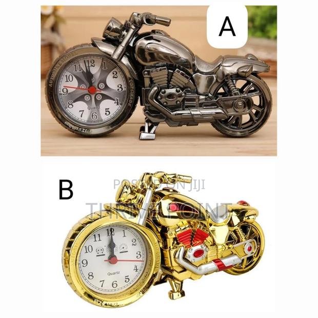 Retro Motorcycle Alarm Clock - main view