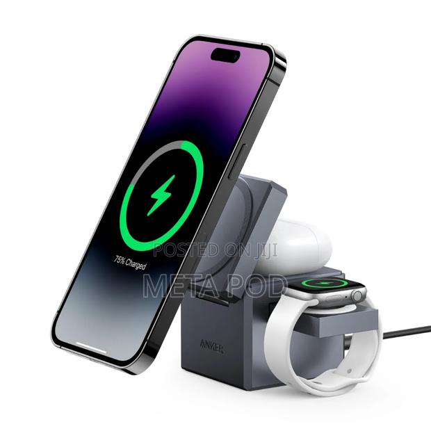 Anker 3 in 1 Cube With Magsafe - thumbnail 2