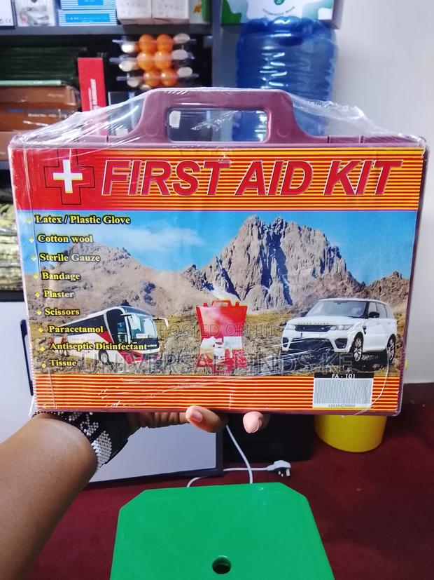 First Aid Kit Available For Car Emergency