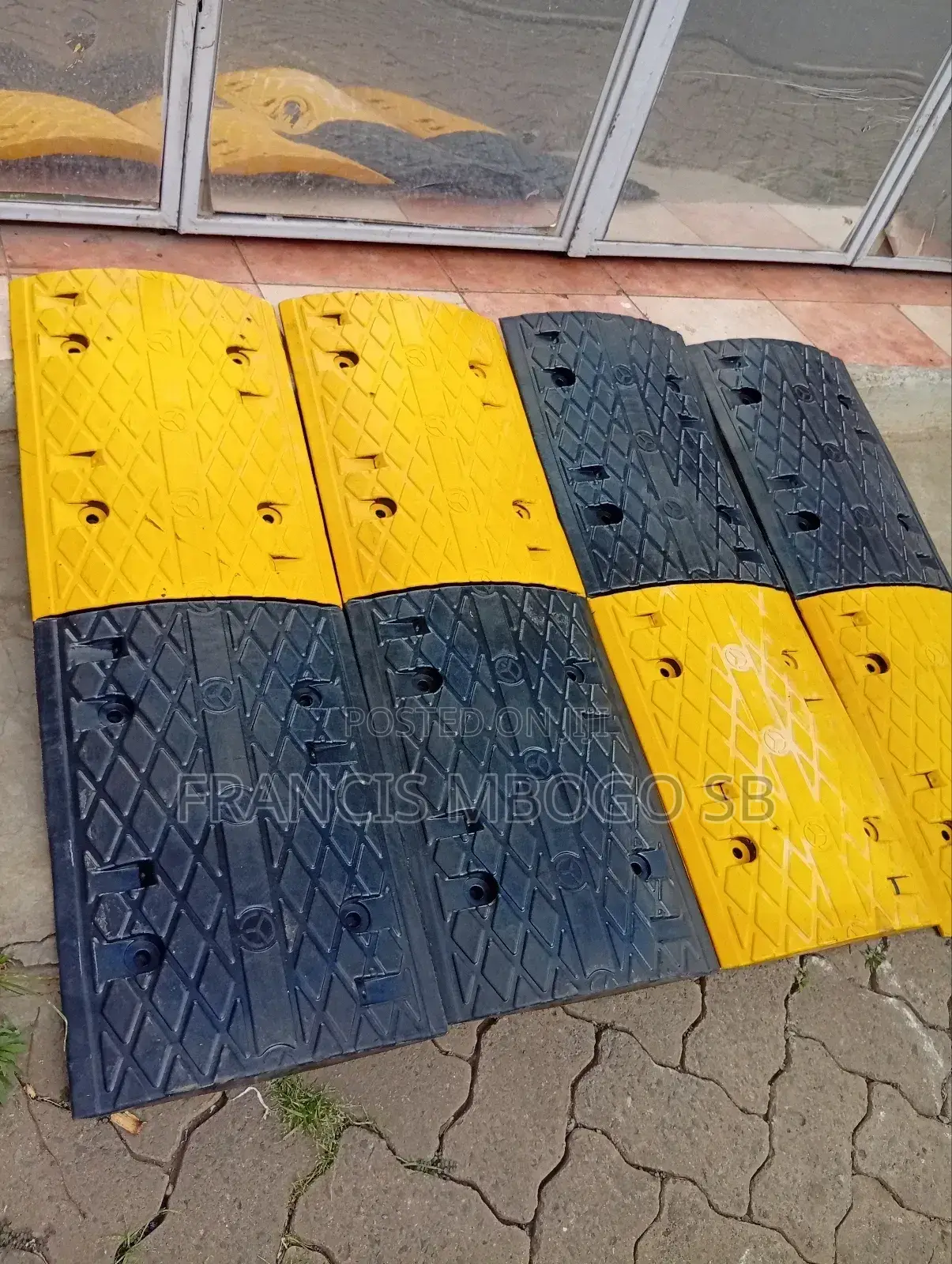 Reflective Speed Bumps Available