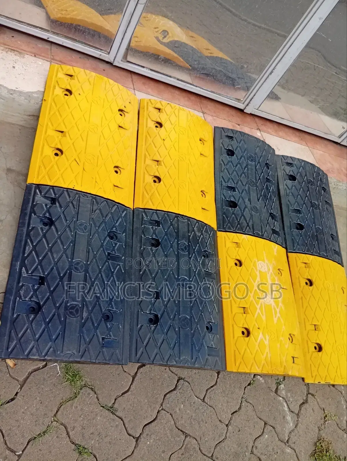 Reflective Speed Bumps Available
