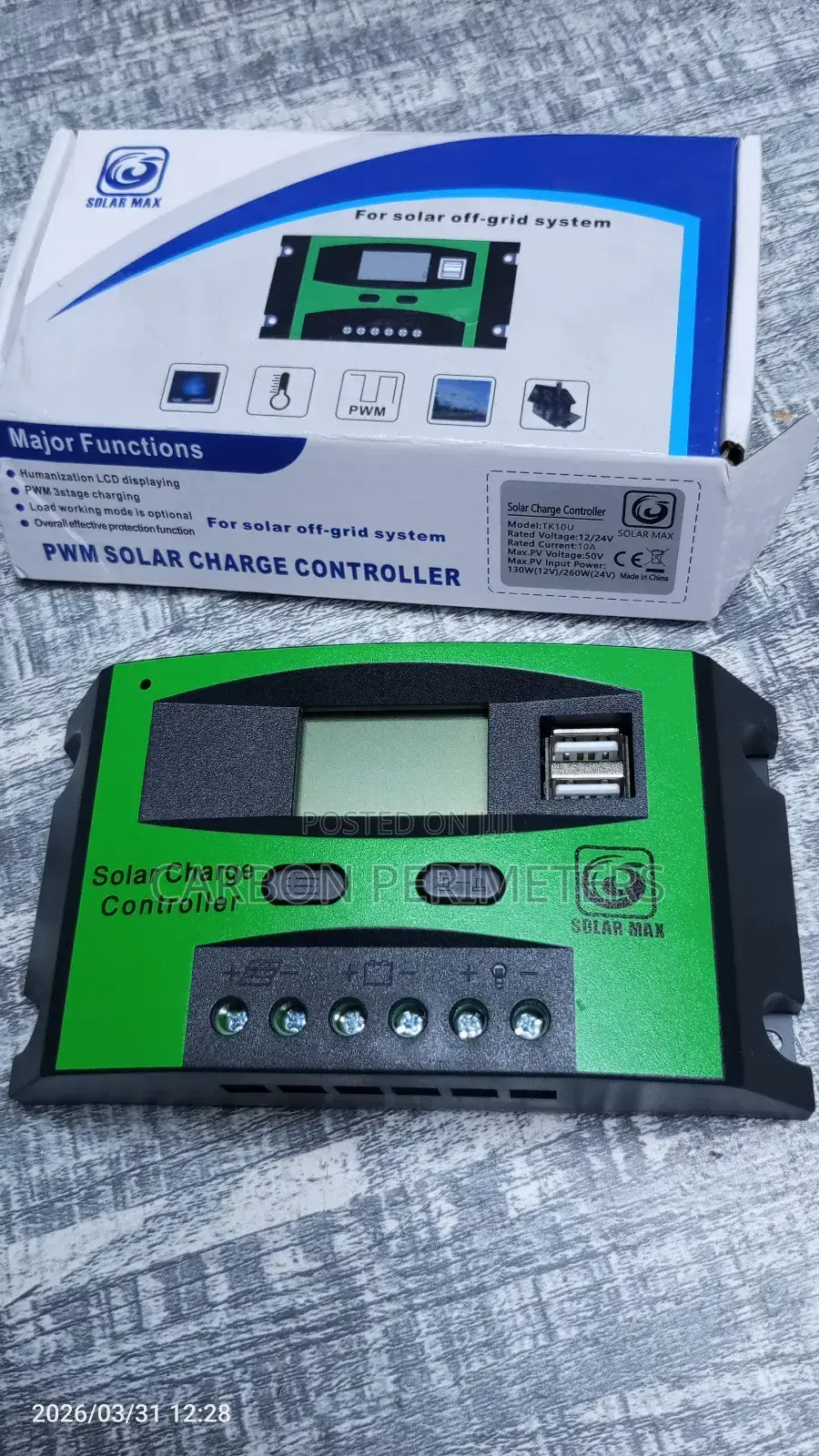 10a Solar Controller