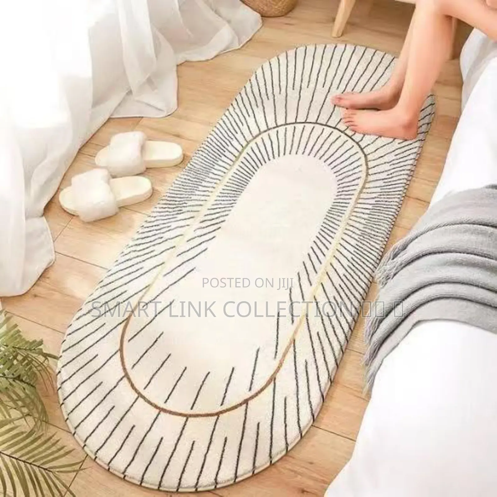 Non Slip Absorbent Bedside Mat 60*180