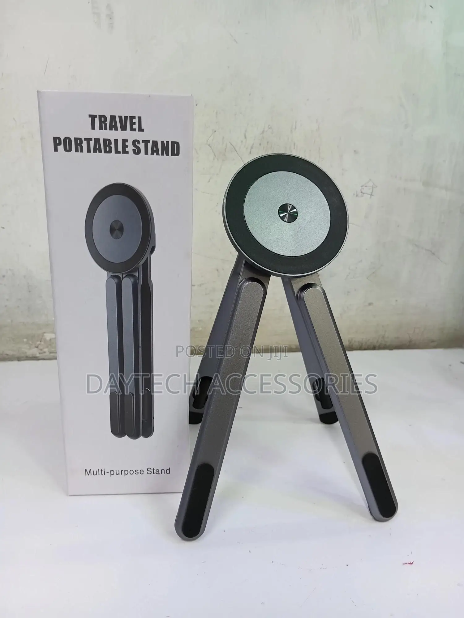 3-in-1 Magnetic Universal Tablet Phone Stand Foldable Aluminum Alloy