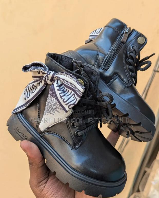 Kids Leather Boots - main view