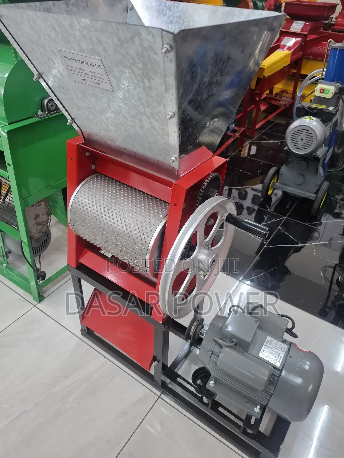 Electric Coffee Palper Machine
