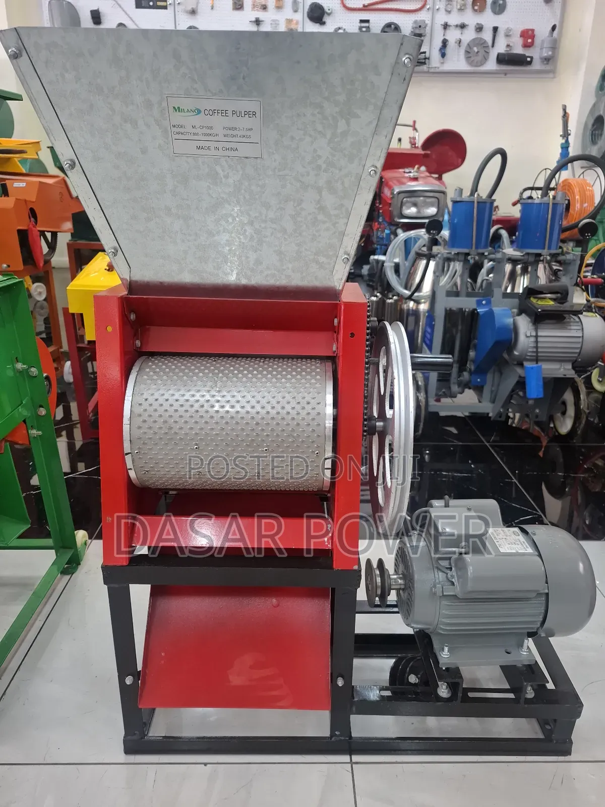 Electric Coffee Palper Machine