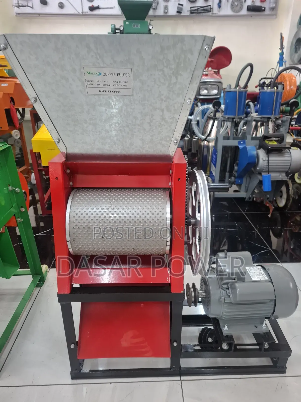 Electric Coffee Palper Machine