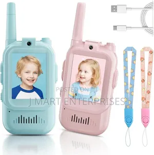 Video Walkie Talkies for Kids, Handheld 2 Pack Video Intercom