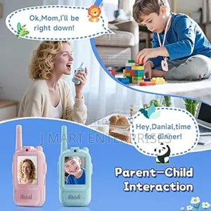 Video Walkie Talkies for Kids, Handheld 2 Pack Video Intercom