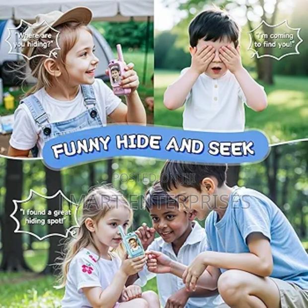 Video Walkie Talkies for Kids, Handheld 2 Pack Video Intercom - thumbnail 4
