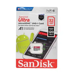 Sandisk Ultra Micro Sd 120mbps 32gb