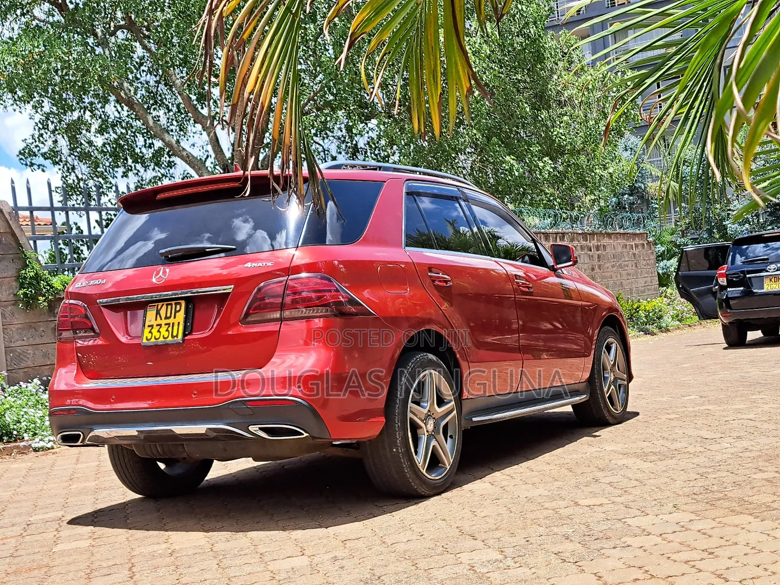 Mercedes-Benz GLE-Class GLE 350d 4MATIC 2016 Red