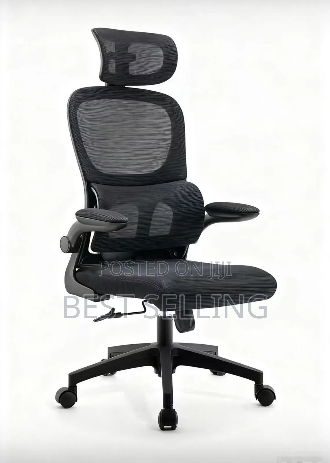 Strong All Black Executive Chair