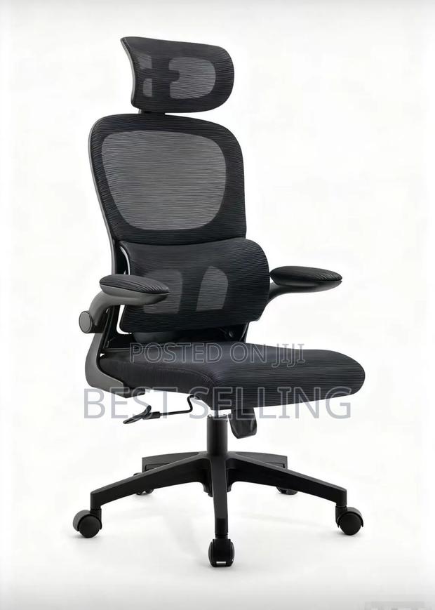 Strong All Black Executive Chair