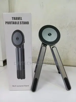 Portable Metal Stand for Laptop, iPhone, and iPad, With Magsafe