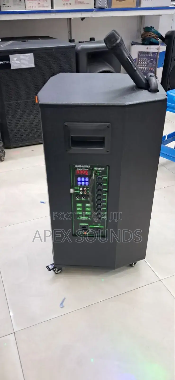 Globalstar Powered Speaker