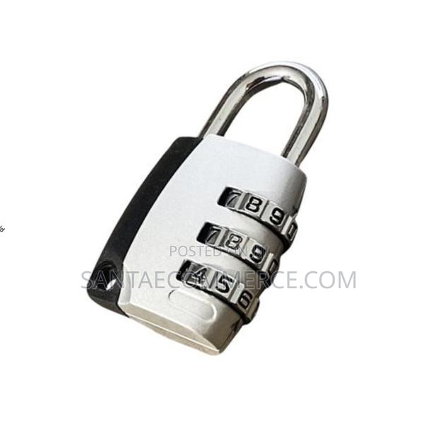 3-Code Resettable Combination Padlock - main view