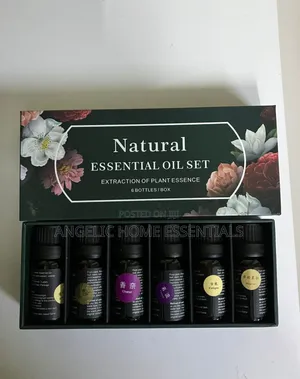Natural Essential Oil Set of 6 Pieces(10ml Each Bottle)