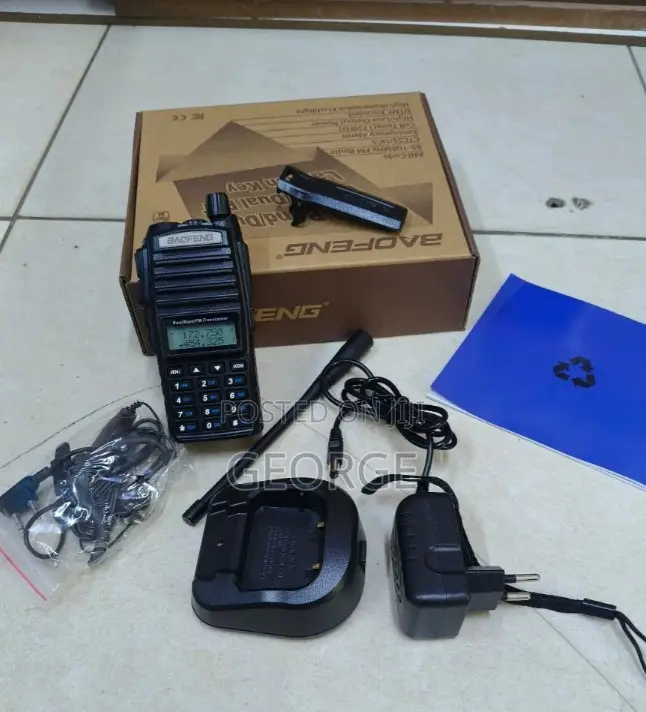 Uv-82 Walkie Talkie High-Power, Long-Range Two-Way Radio