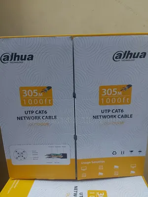 Dahua Technology 305m (1000ft)Outdoorutp Cat6network Cable,Pfm920-6u.
