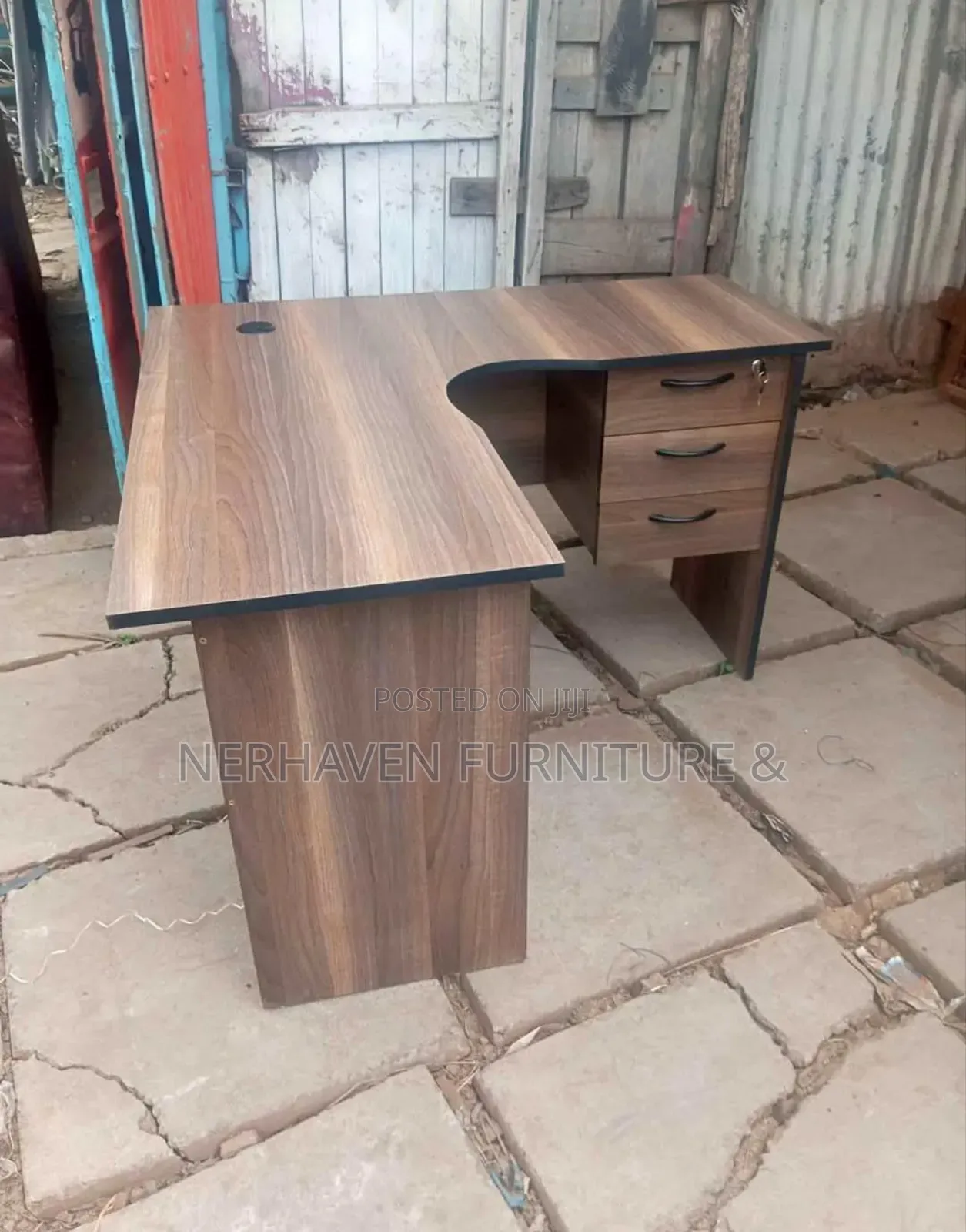 L Shape Office Desk – Modern Corner Workstation