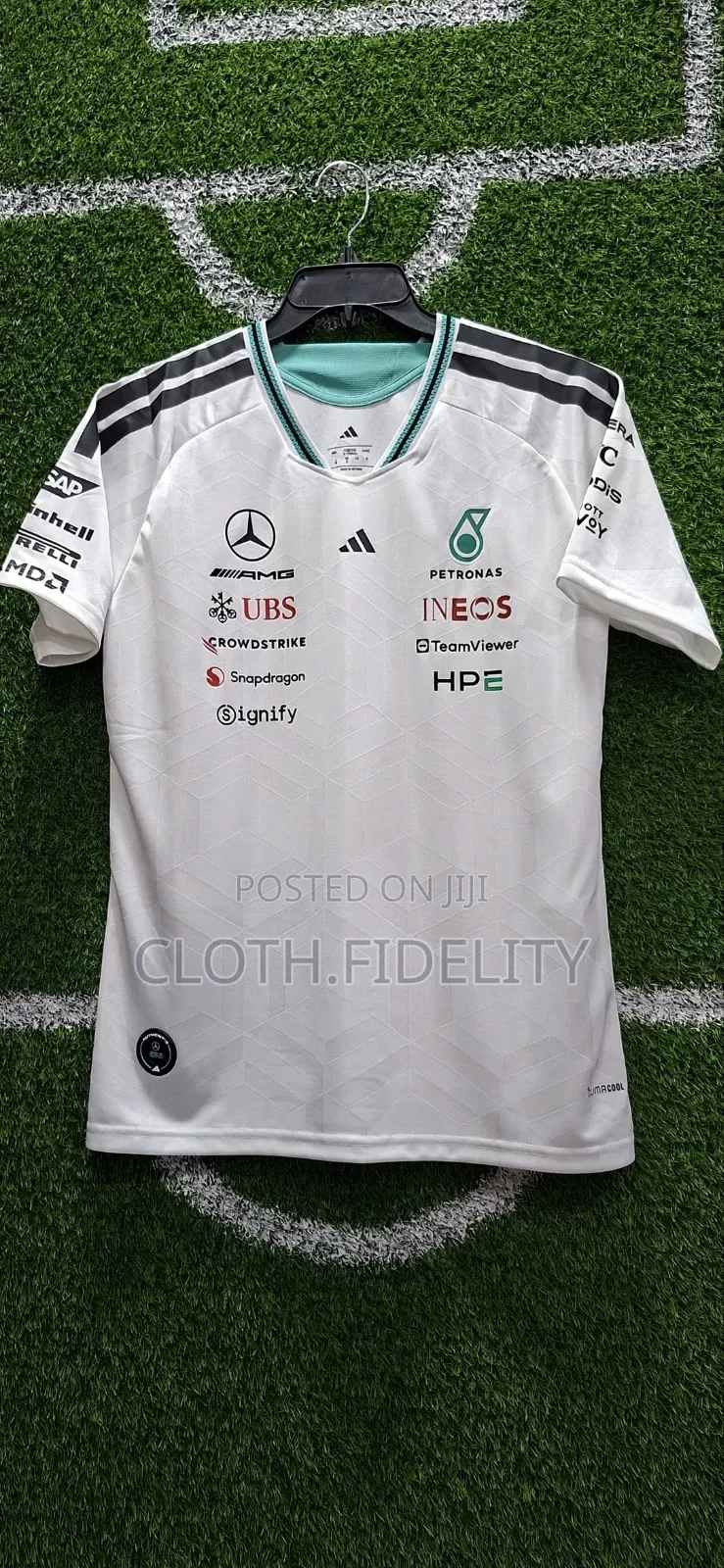 Mercedes F1 Shirt White 2026.