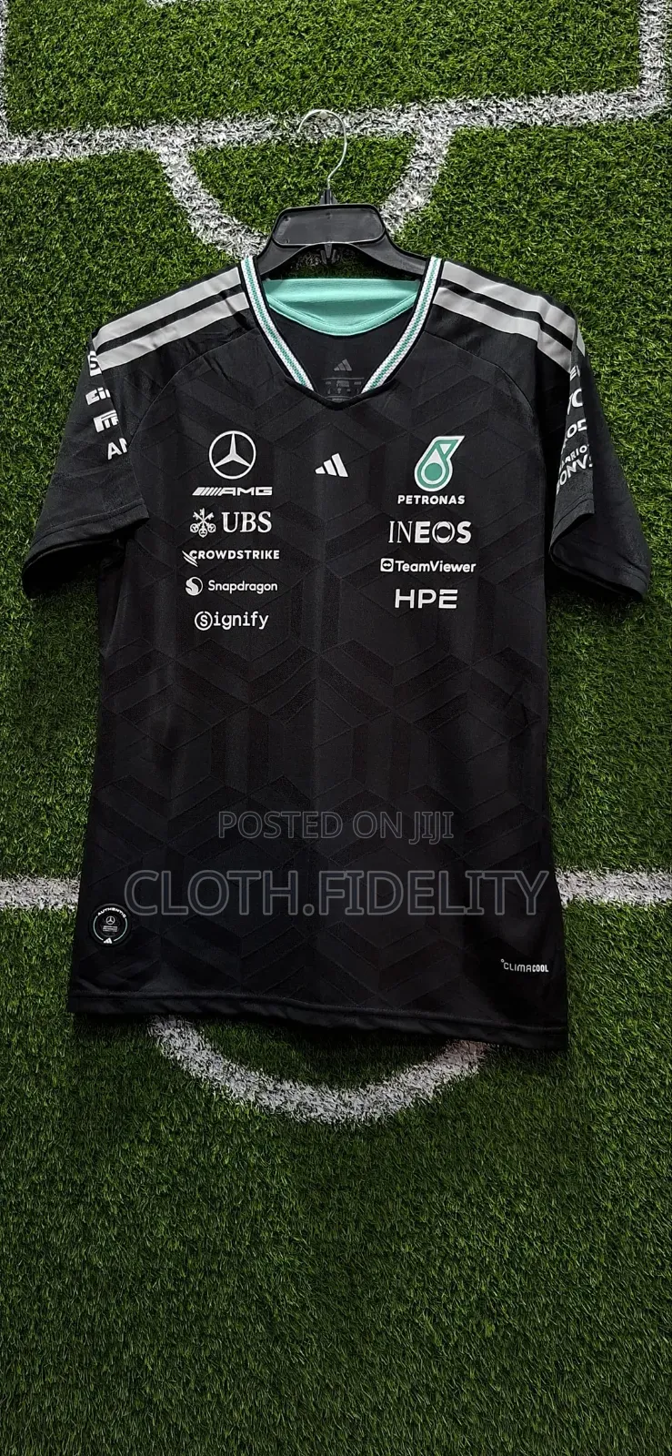 Mercedes F1 Black Shirt 2026.