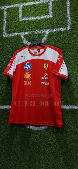 Ferarri Round Neck F1 Shirt 2026