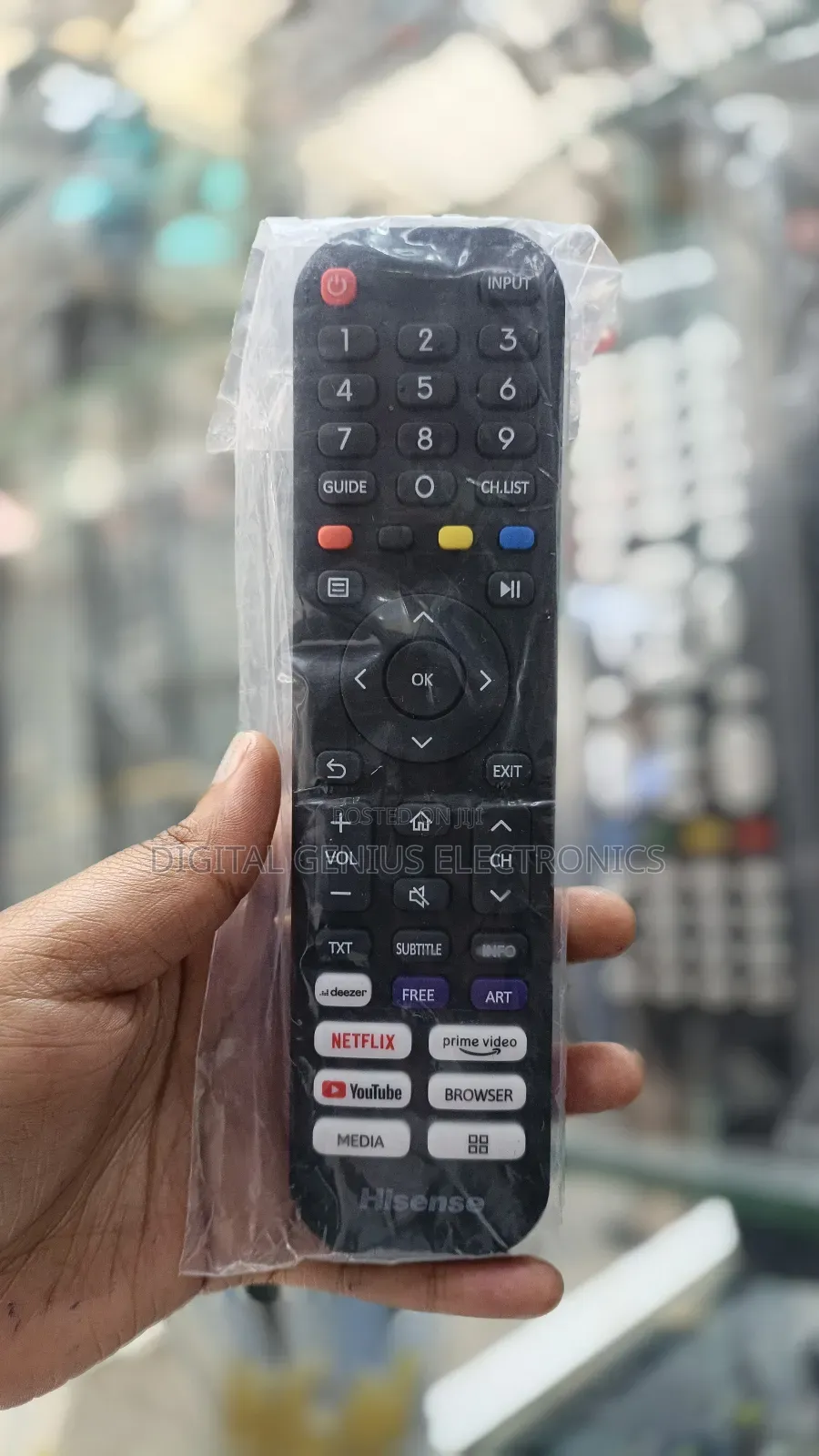 Hisense Vidaa Remote