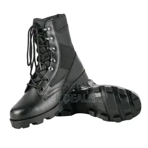 Black Siwar Boots, Black Military Tactical Boots,