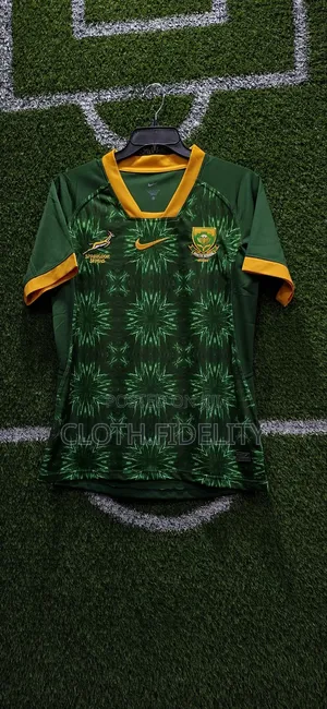 Springbok Sevens Home Rugby Jersey.